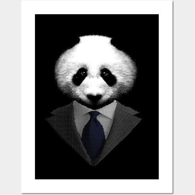 Mr. Panda Wall Art by DesignsbyReg